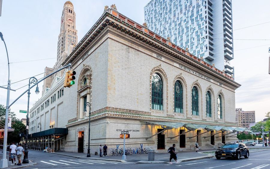 BAM's Peter Jay Sharp Building on Lafayette Avenue in Fort Greene