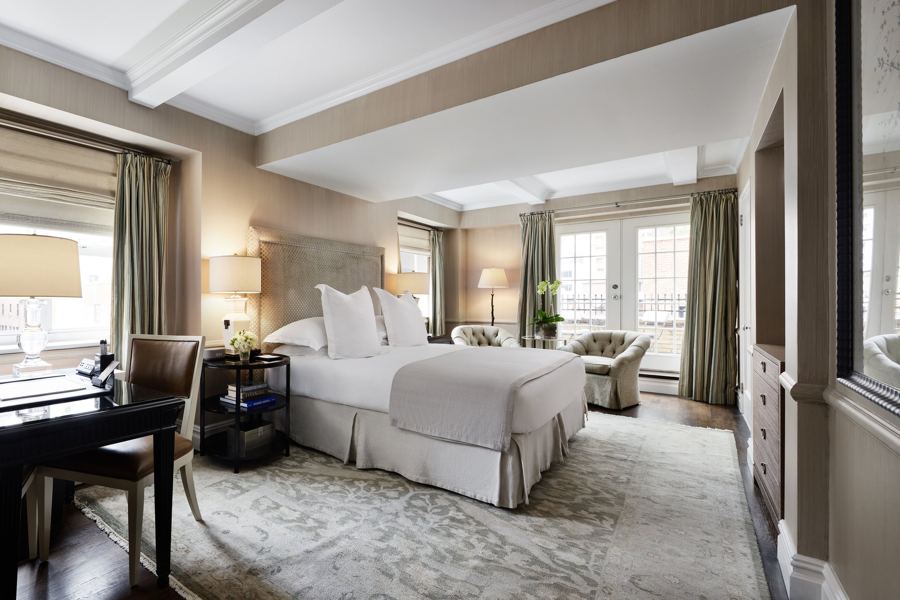 A Deluxe Junior Suite at The Lowell