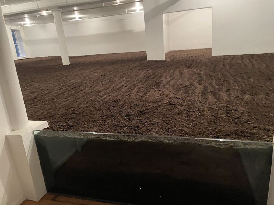 Walter De Maria's New York Earth Room: a white SoHo loft filled wall to wall with dark soil